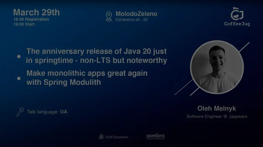 Make monolithic apps great again with Spring Modulith | CoffeeJUG