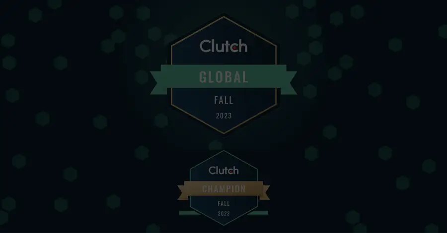 We recognized as a Clutch Global Leader for 2023
