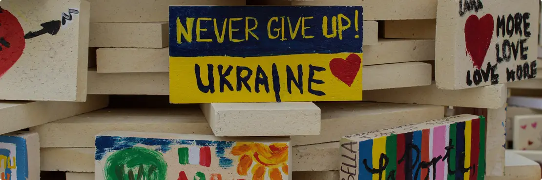 War in Ukraine: Stand & support 
